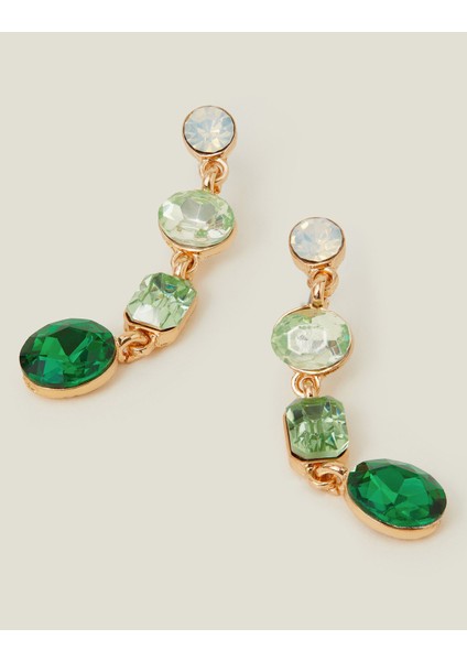 Sallantılı Küpe Yeşil