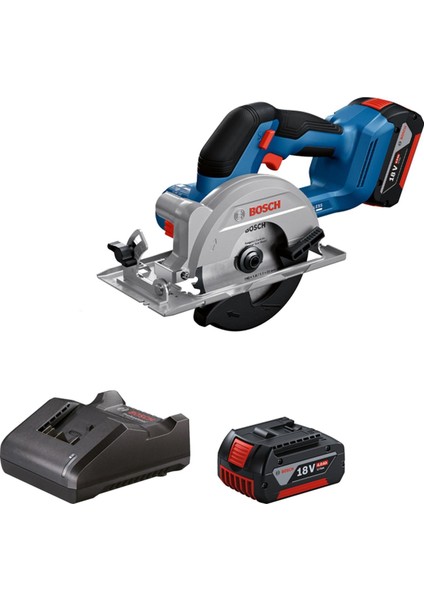 Gks 18V-51 Akülü Daire Testere 2X4,0AH 06019M3122