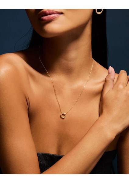 Z Pendant Taşlı Kolye Altın Kaplama modelleri