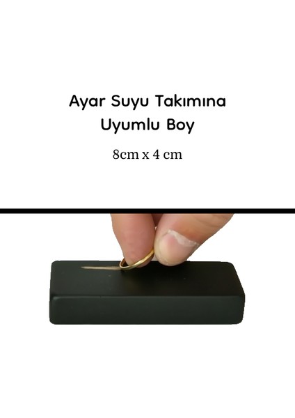 Altın ve Gümüş Için Kuyumcu Mihenk Taşı – Ayar Suyu Uyumlu modelleri