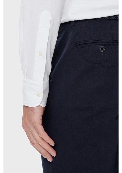 Pamuklu Regular Fit Düğmeli Yaka Uzun Kollu Gömlek Erkek Gömlek MW0MW39418 Ycf indirimleri