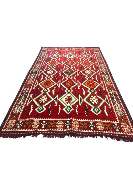 Etnik Motifli Otantik Dekoratif Kilim Desenli Halı M4 fiyatları