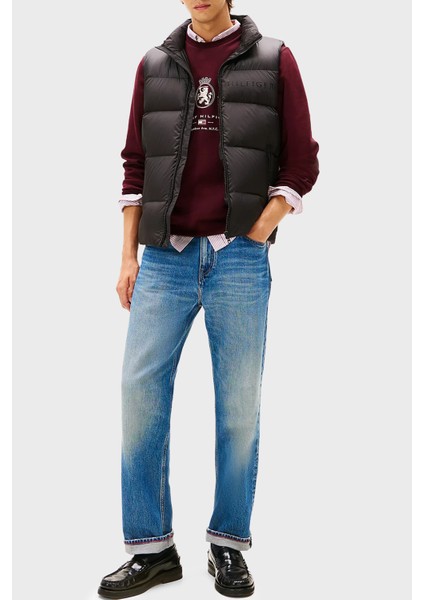 Kapitoneli Su Itici Regular Fit Dik Yaka Şişme Yelek Erkek Yelek MW0MW41360 Bds fiyatları