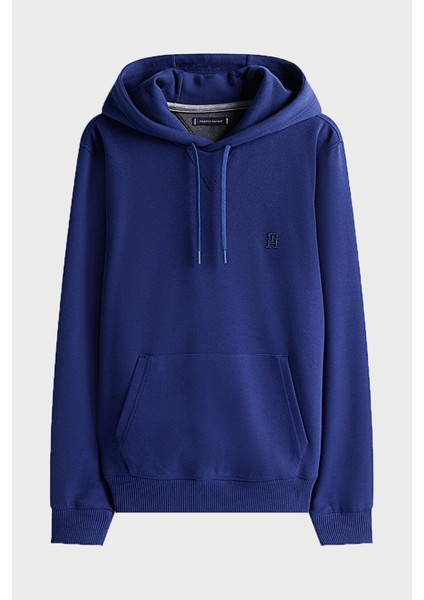 Logolu Streç Pamuklu Regular Fit Kapüşonlu Sweat Erkek Sweat MW0MW39371 C7G indirimleri