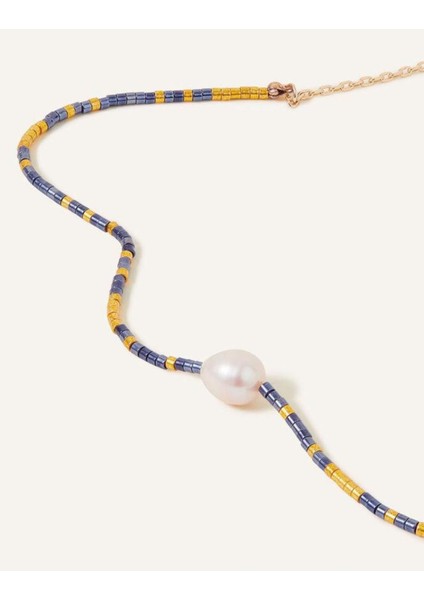 Mını Bead And Pearl Blue fiyatları