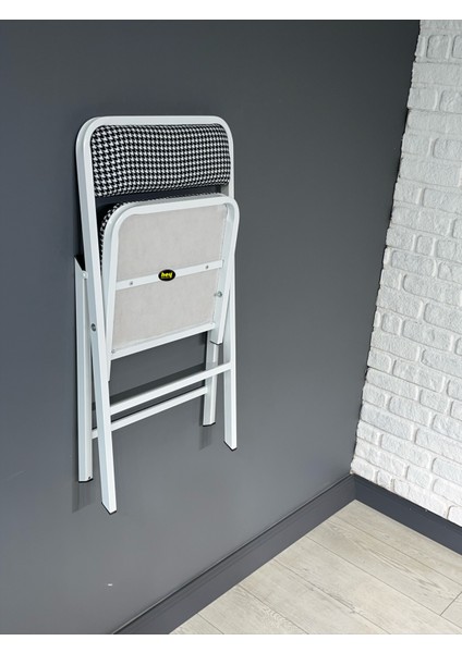 Aras 2 Kişilik Yuvarlak Mutfak Yemek Masası Takımı 2+1 Ceviz Kazayağı Kumaş 80 cm