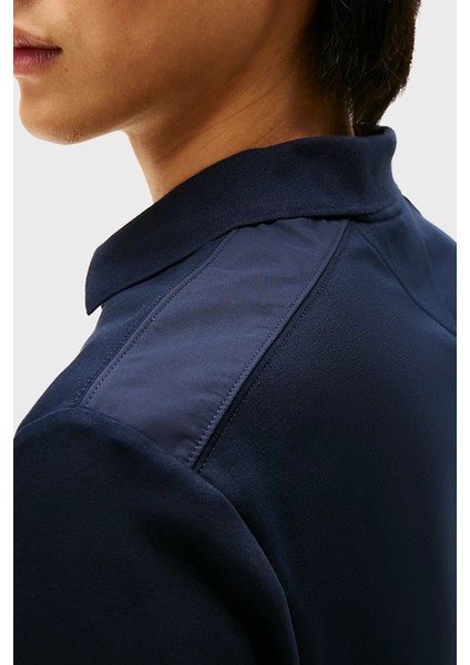 % 100 Pamuk Regular Fit Yarım Fermuarlı Polo Yaka Sweat Erkek Polo Yaka Sweat MW0MW42078 Dw5 fırsatları