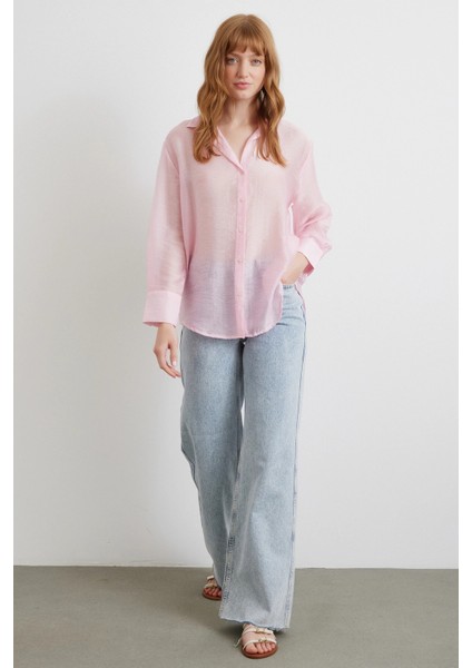 Ince Modal Gömlek Pembe fiyatları