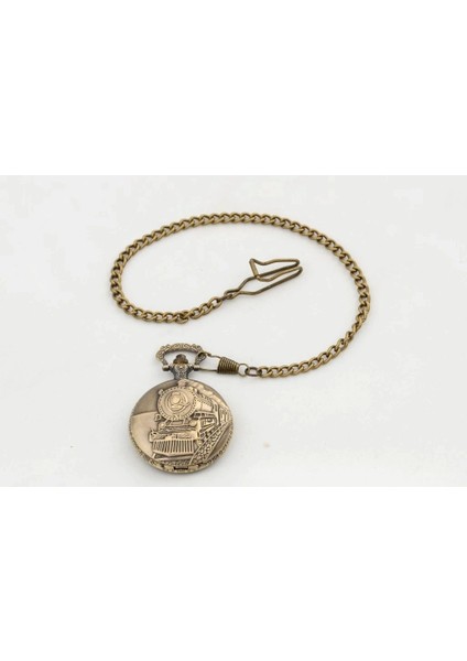 Tren Temalı Köstekli Saat ALK2604