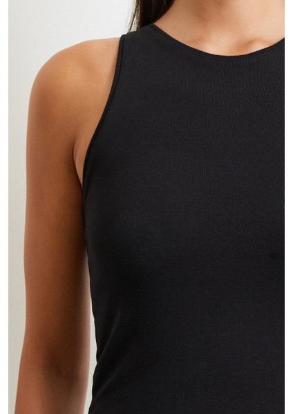 Basic Crop Top Siyah indirimleri