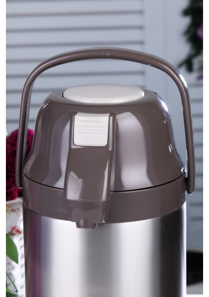 3.5 Litre Çift Kat Paslanmaz Çelik Termos(Ev, Iş Yeri, Restoran, Otel, Piknik ve Organizasyonlar) modelleri