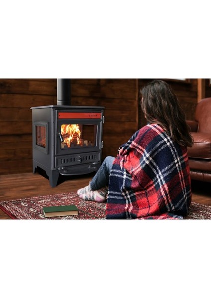 106-3D Döküm Şömine