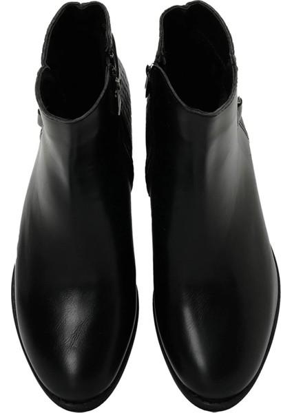 322115 Rahat Taban Topuklu Fermuarlı Kadın Bot fırsatları