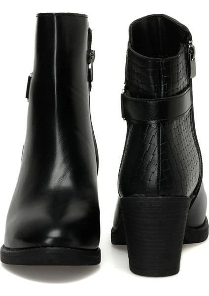 322115 Rahat Taban Topuklu Fermuarlı Kadın Bot indirimleri