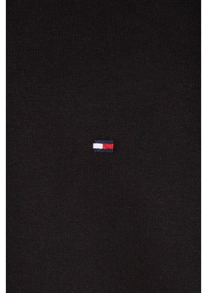 Logolu Pamuklu Regular Fit Yarım Fermuarlı Dik Yaka Polar Sweat Erkek Sweat MW0MW37233 Bds fırsatları