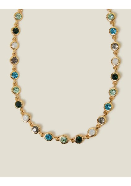 Eclectic Taşlı Kolye Mavi fırsatları