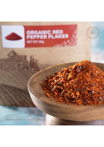 Organik Acı Kırmızı Pul Biber | 85G indirimleri