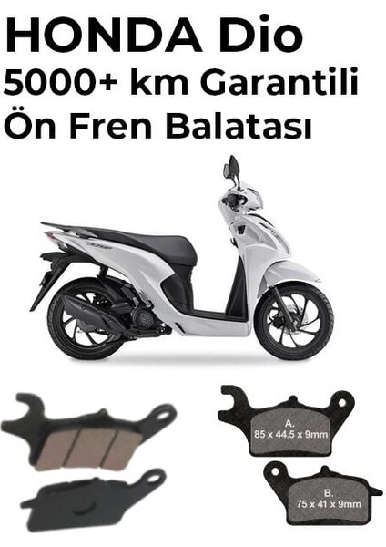 Honda Dio Ön Fren Balatası – 5000 Km Garantili
