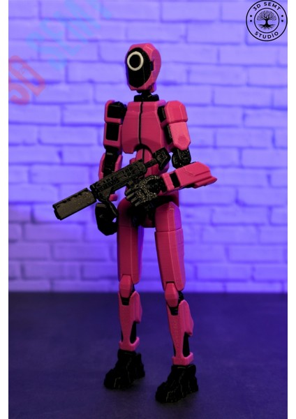 3D Dummy Figür | Hareketli, Pozlanabilir Koleksiyon Modeli | Squid Game Versiyon modelleri
