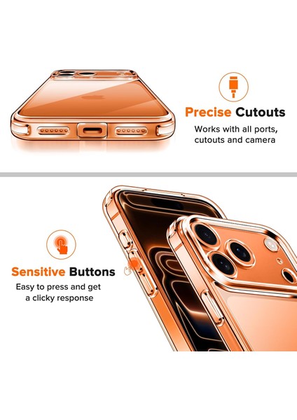 Apple iPhone 17 Pro Max Kılıf Kamera Çıkıntılı Korumalı Yumuşak Şeffaf Silikon Renksiz Kapak fiyatları