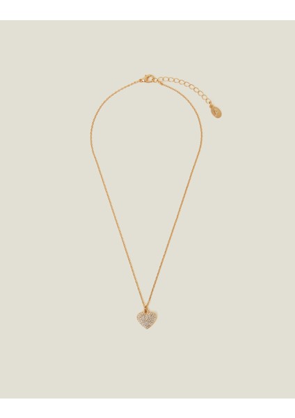 Pave Heart Kolye fiyatları