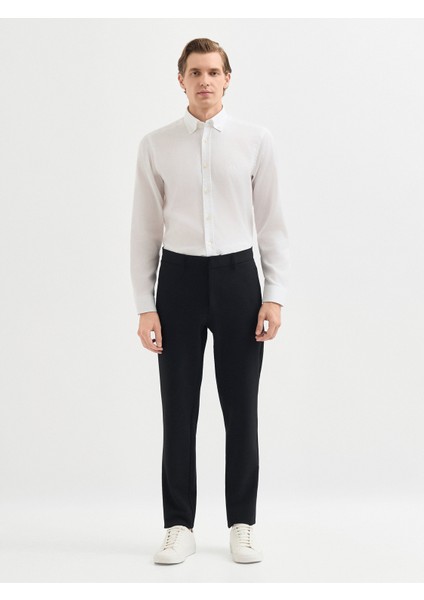 Erkek 6 Drop Pantolon-Siyah
