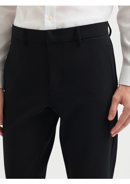 Erkek 6 Drop Pantolon-Siyah fırsatları