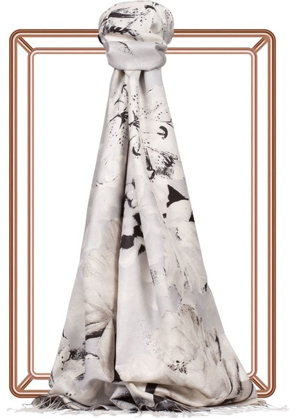 Melankoli Desenli Ipek Şal