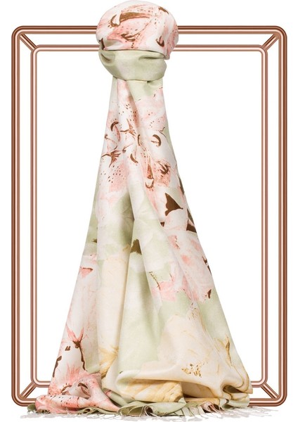 Melankoli Desenli Ipek Şal