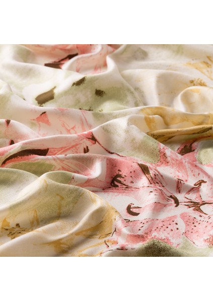 Melankoli Desenli Ipek Şal modelleri