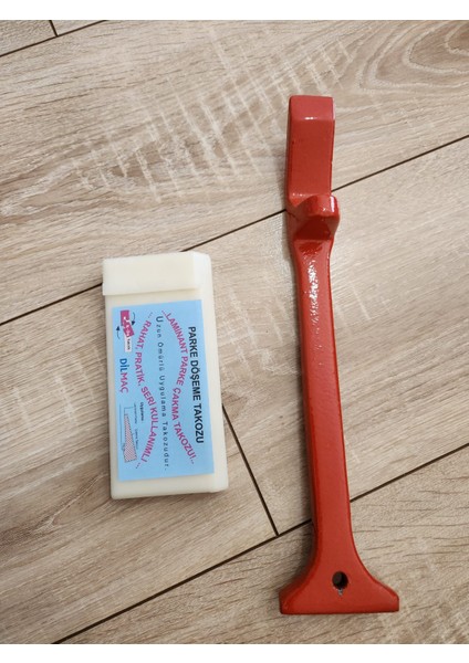 Laminant Parke Orta Döşeme Çakma Takozu 2CM*15CM Çektirme Demiri 3CM*32CM