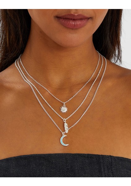 Chunky Kolye Set x 3 modelleri