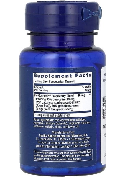 Bio-Quercetin, 30 Vegetarian Capsules fiyatları