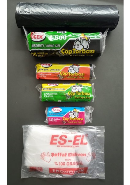 Eka Çöp Torbası Set