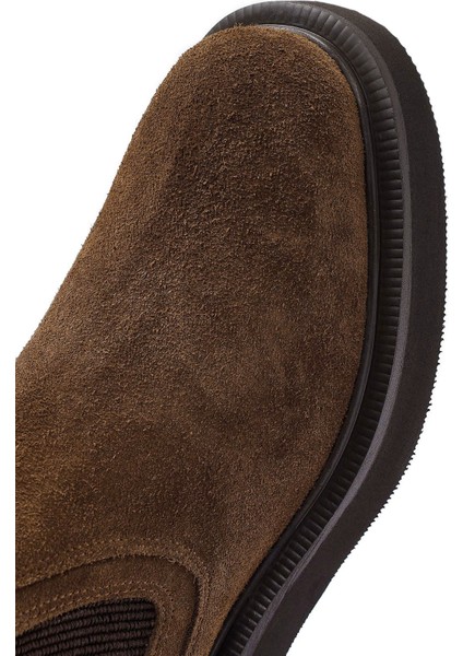 Kadın Taba Süet Deri Chelsea Bot 25WFD200310