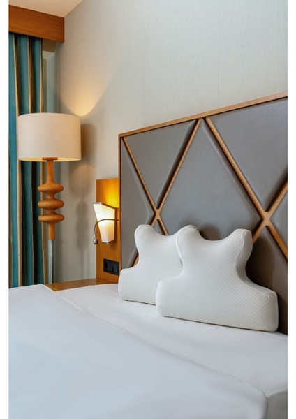 Ergonomik Ortopedik Çift Taraflı Boyun Destekli Uyku Yastığı modelleri