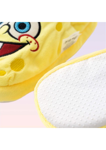 Sünger Bob Kare Pantolon Figürlü Peluş Terlik modelleri