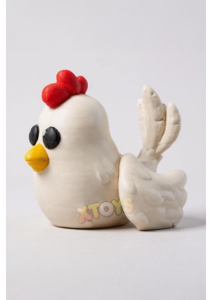 Bawkbawk Sevimli Tavuk Anahtarlık, Çanta Charmı ve Aksesuarı, Sevgiliye Hediye Hareketli Oyuncak