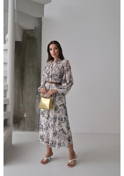 Siyah Biye Detaylı Elbise modelleri