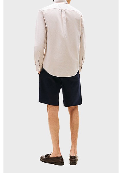 % 100 Pamuk Regular Fit Uzun Kollu Logolu Gömlek Erkek Gömlek MW0MW35774 Rbc modelleri