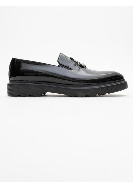 Erkek Klasik Kalın Tabanlı Abiye Rugan Ayakkabı fiyatları