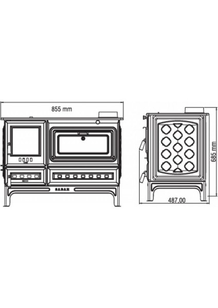 S-12UC Mat Döküm Kuzine fiyatları