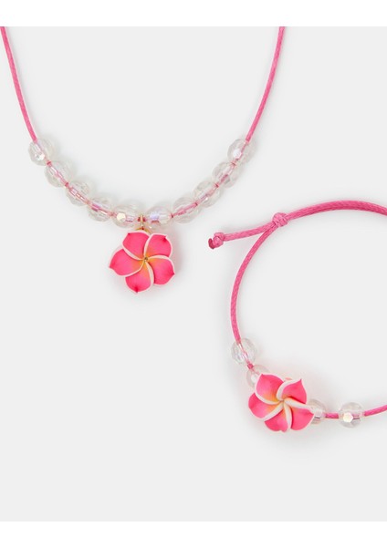 Küçük Kızlar Için Kolye ve Bileklik Set