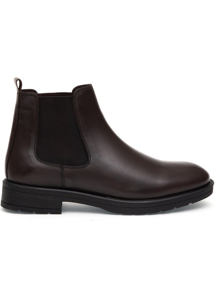 Erkek Kahverengi %100 Deri Kauçuk Taban Chelsea Bot 50318873-VR029 fiyatları