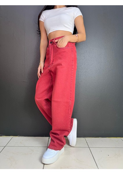 Vintage Eskitme Yıkama Unisex Baggy Jean Pantolon fiyatları