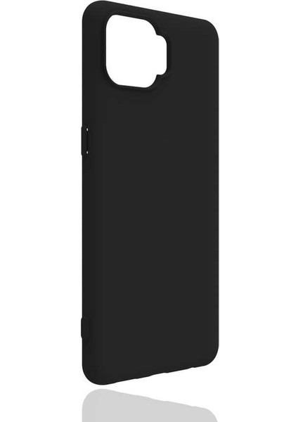 Oppo Reno 4 Lite Kılıf Omsy Biye Silikon-Siyah