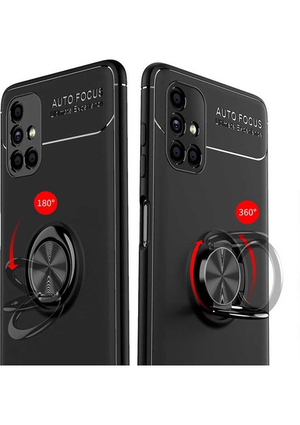 Galaxy M51 Kılıf Omsy Ravel Silikon Kapak-Mavi fırsatları