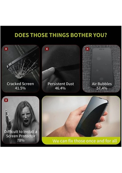 Apple iPhone 17 Uyumlu Çekmeli Kırılmaz Cam Ekran Koruyucu Full Hd, Kolay Uygulama fırsatları