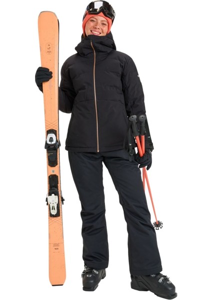 Snowyhill Puffy Jk Kadın Siyah Snowboard Ceketi fiyatları