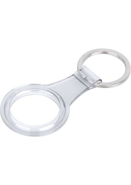 ​omsy Airtag 07 Uyumlu Silikon Anahtarlık-Siyah indirimleri